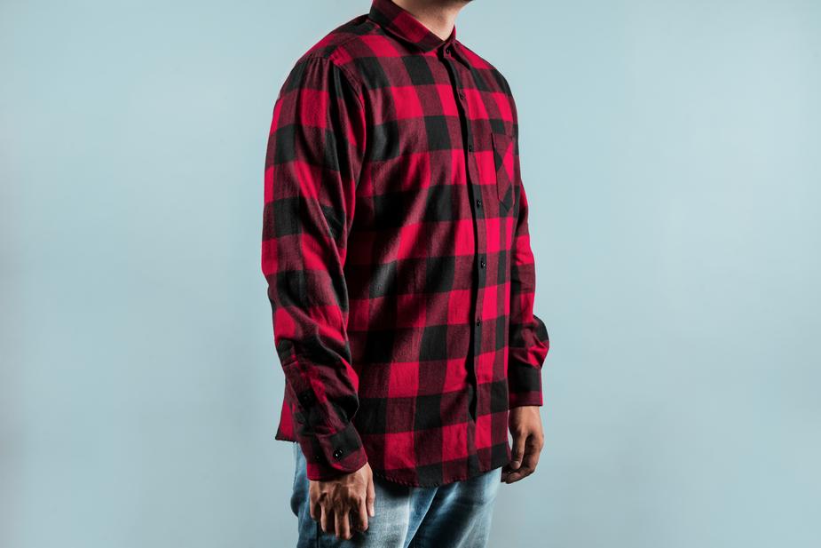 Free Chequered Red Shirt